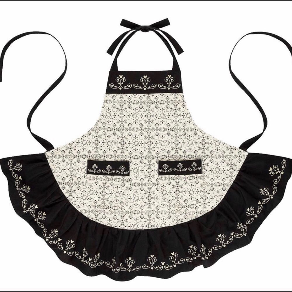💫Disney Parks Icon Mickey Ruffle Apron💫